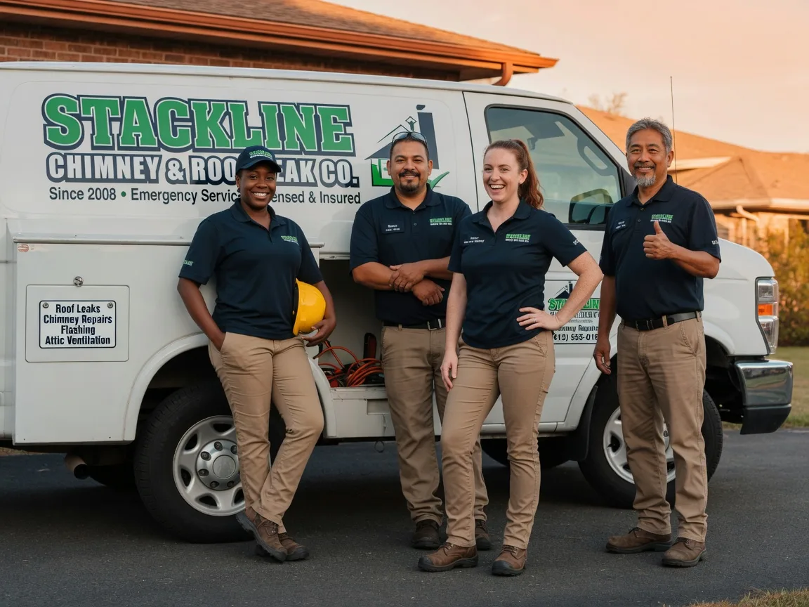 Chimney flashing repair company in Rochester, VT